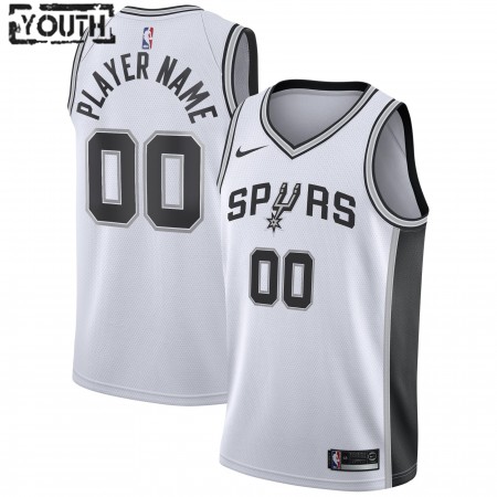 Camiseta Niños San Antonio Spurs Personalizadas 2020-21 Nike Association Edition Swingman